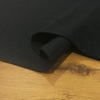 Teplákovina - Tmavá šedá biely melír - cena za 10 cm