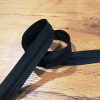 Zips špirálový - 3 mm metráž - Čierny