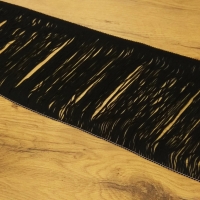 Ozdobná lemovka strapcová 200 mm - Čierna