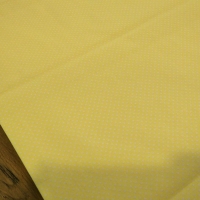 Bavlnená látka - Bodky na žltom 2 mm - cena za 10 cm