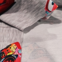 Teplákovina - Cars - cena za 10 centimetrov