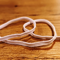 Guma 3 mm – Ploská - Biela II