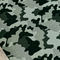 Teplákovina - Maskáč V - cena za 10 centimetrov