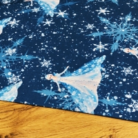 Teplákovina - Ľadové kráľovstvo II - cena za 10 centimetrov