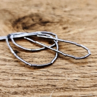 Hematitové korálky 3 mm - tmavá strieborná