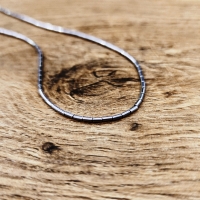 Hematitové korálky 3 mm - tmavá strieborná