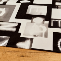 Dekoračná látka - Words - cena za 10 cm