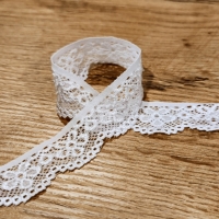 Krajka - biela - 23 mm