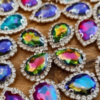 Luxusná našívacia aplikácia - Multicolor AB