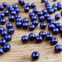 Perličky 8 mm - Kráľovská modrá