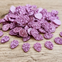 Ozdobné kamienky 10 x 14 mm - drsné - Ružovofialové