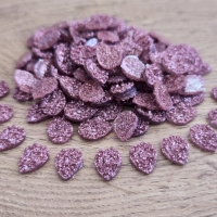 Ozdobné kamienky 10 x 14 mm - drsné - Ružové