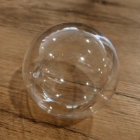 Plastová guľa - Dvojdielna - 12 cm