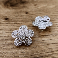 Brošňa ozdobná 20 mm - Kvietok V