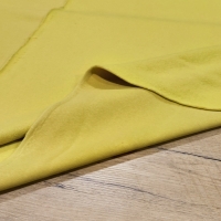 Počesaná teplákovina - Žltá - cena za 10 centimetrov