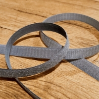 Suchý zips 20 mm - Šedý