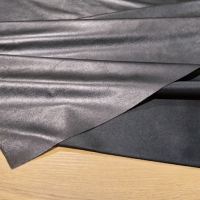 Koženka čierna - Elastická - cena za 10 centimetrov