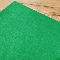 Filc 1 mm - 297 × 420 mm - Zelený