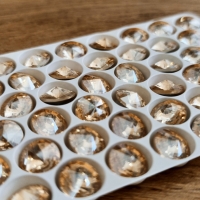 Rivolky 12 mm - Champagne