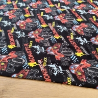 Teplákovina - Monster Truck - cena za 10 centimetrov