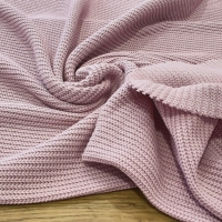 Pletenina - Ružová - cena za 10 centimetrov