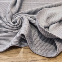 Pletenina - Šedá - cena za 10 centimetrov