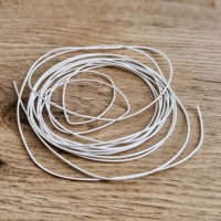 Bižutérna pružinová retiazka - Strieborná 1 mm - cena za balenie