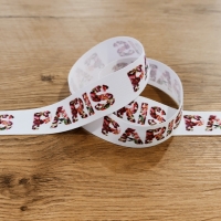 Rypsová stuha 30 mm - PARIS