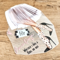 Nažehľovacia nálepka - I´m a Queen - 17 x 22,5 cm