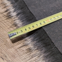 Kožušina umelá huňatá - Grey Beige - cena za 10 cm, 1000 g/m²