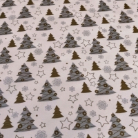 Baliaci Papier - 1000 x 700 mm - Vianočný Les