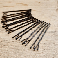 Sponka vlásenka čierna - 50 mm - 10 kusov