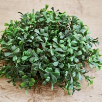 Veniec z umelého buxusu - 23 cm
