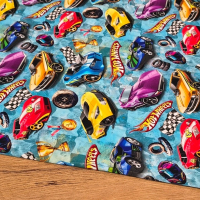 Teplákovina - Hot Wheels - cena za 10 centimetrov