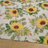 Bavlna režná - Slnečnica - cena za 10 centimetrov