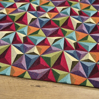 Bavlna režná - Crystal Pattern - cena za 10 centimetrov