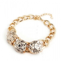 Náramok masív - Gold