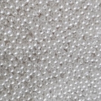 Perličky 6 mm - Biele - 10 gramov