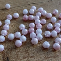 Korálky perličkové - 8 mm - Melírové ružové