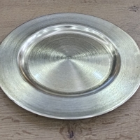 Dekoračný podnos zlatý - 220 mm