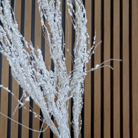 Dekorácia - Halúzká - Flitrová - 80 cm