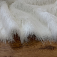 Kožušina umelá - White New - cena za 10 cm, 1500 g/m