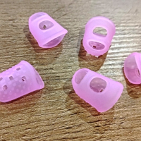 Silikónový chránič prstov - 30 x 20 mm - Ružový