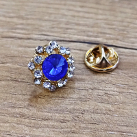 Napichovacia brošňa - Kráľovská Modrá