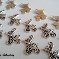 Prívesok Kočík 19 x 15 mm