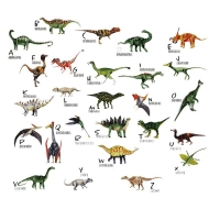 Nálepka na stenu - Dinosaury