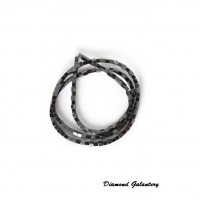 Hematitová kocka 2,5 x 2,5 mm - čierna