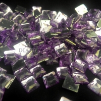 Našívacie kamienky 12 mm - fialkové