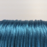 Saténová šnúrka modrá - 2,5 mm