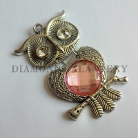 Prívesok Sova so štrasom